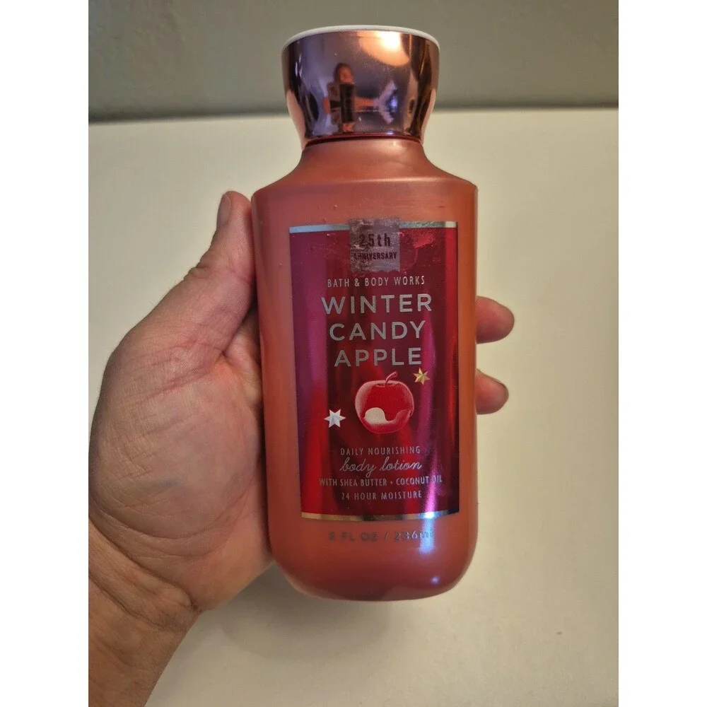NEW Bath & Body Works Winter Candy Apple Body Lotion 8 FL Oz